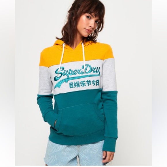 SUPERDRY Embroidered Vintage Logo Hoodie - Picture 3 of 13
